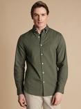 Charles Tyrwhitt Slim Fit Oxford Shirt, Olive Green