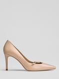 L.K.Bennett Larna Leather Pointed Heeled Courts