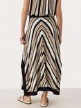 Part Two Jeanette Stripe Handkerchief Skirt, Multi