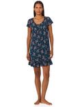 Lauren Ralph Lauren Floral Nightdress, Navy/Multi