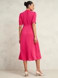 Hobbs Renee Midi Dress, Pink