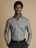 Charles Tyrwhitt Cotton Extra Slim Fit Shirt, Charcoal Grey