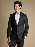 Charles Tyrwhitt Tailored Fit Wool Suit Jacket, Dark Grey