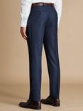 Charles Tyrwhitt Slim FIt Merino Wool Suit Trousers, Indigo Blue