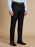 Charles Tyrwhitt Slim Fit Striped Suit Trousers, French Navy