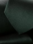 Charles Tyrwhitt Textured Silk Stain Resistant Tie, Dark Green