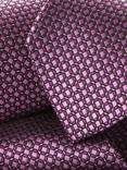 Charles Tyrwhitt Stain-Resistant Silk Tie, Dark Pink