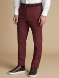 Charles Tyrwhitt Slim Fit Chinos, Maroon Red