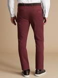 Charles Tyrwhitt Slim Fit Chinos, Maroon Red