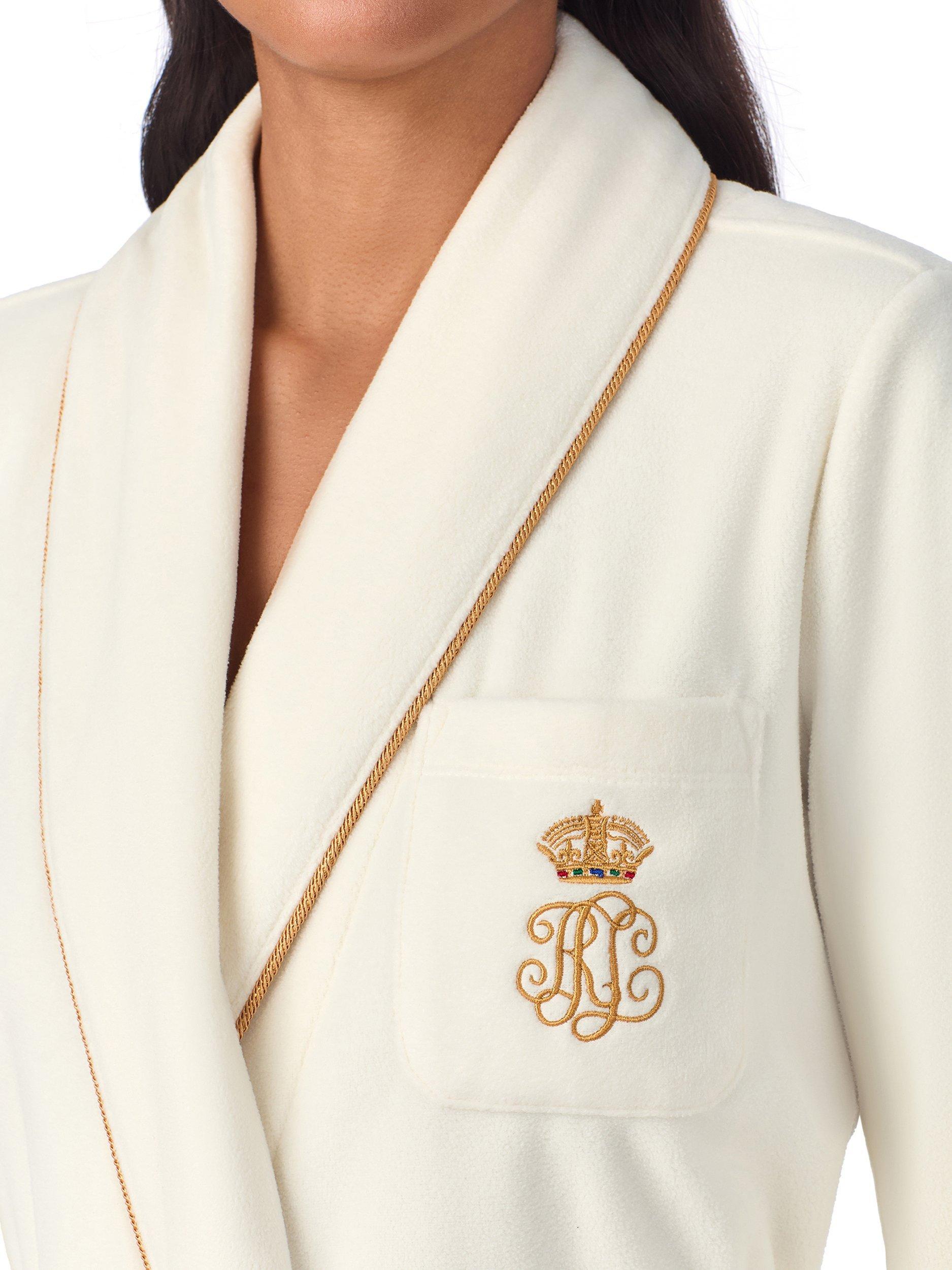 Lauren Ralph Lauren Dalton Fleece Dressing Gown