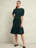 Hobbs Abbie Knit Dress, Green