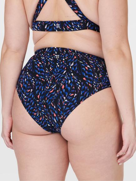 Sweaty Betty Brook High Waist Bikini Bottoms - view 2, Black Coral
