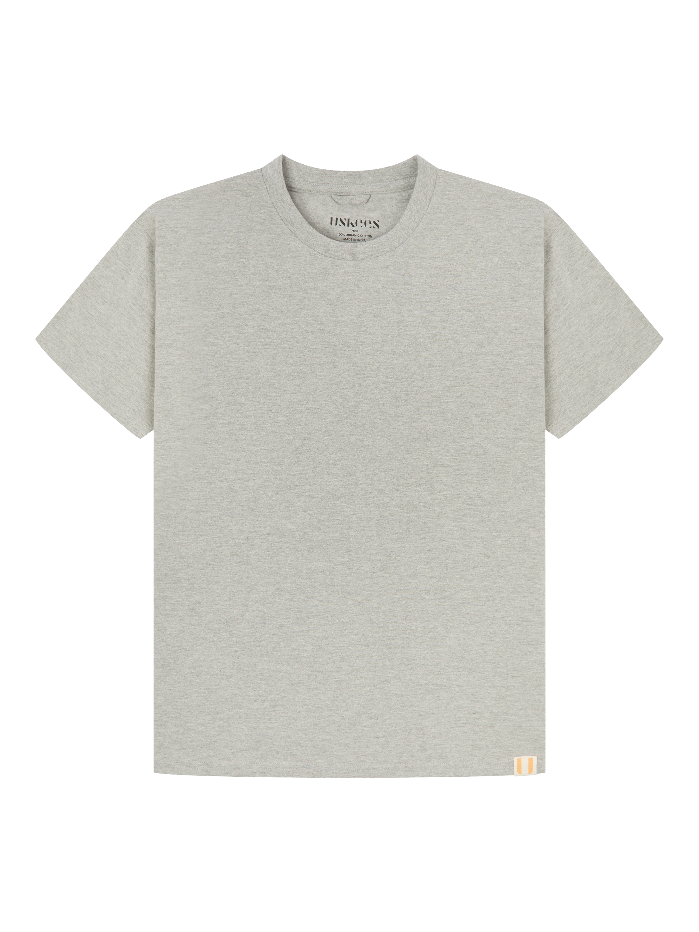 Uskees 7006 T-Shirt, Grey Marl