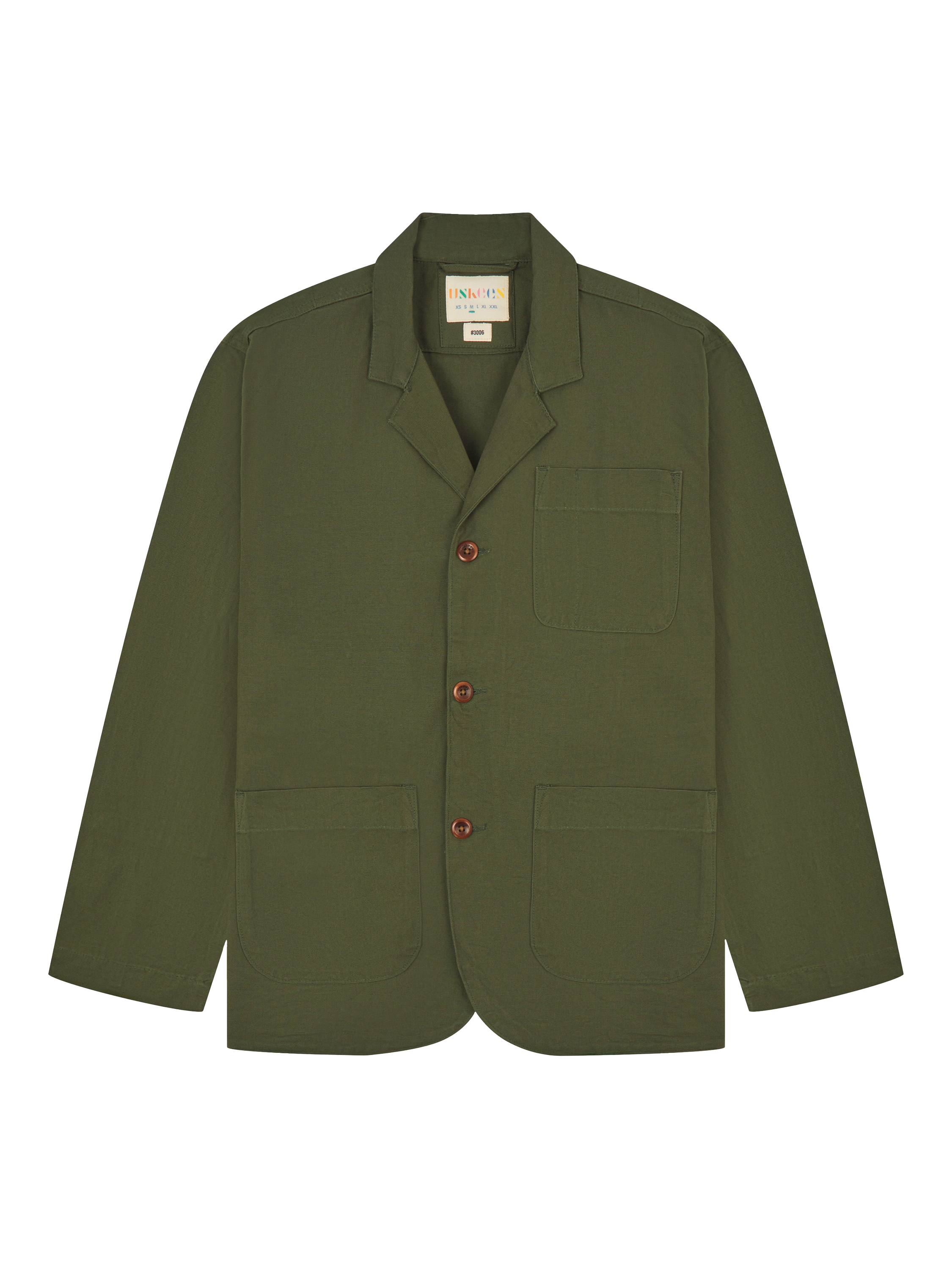 Uskees Organic Cotton Blazer, Coriander