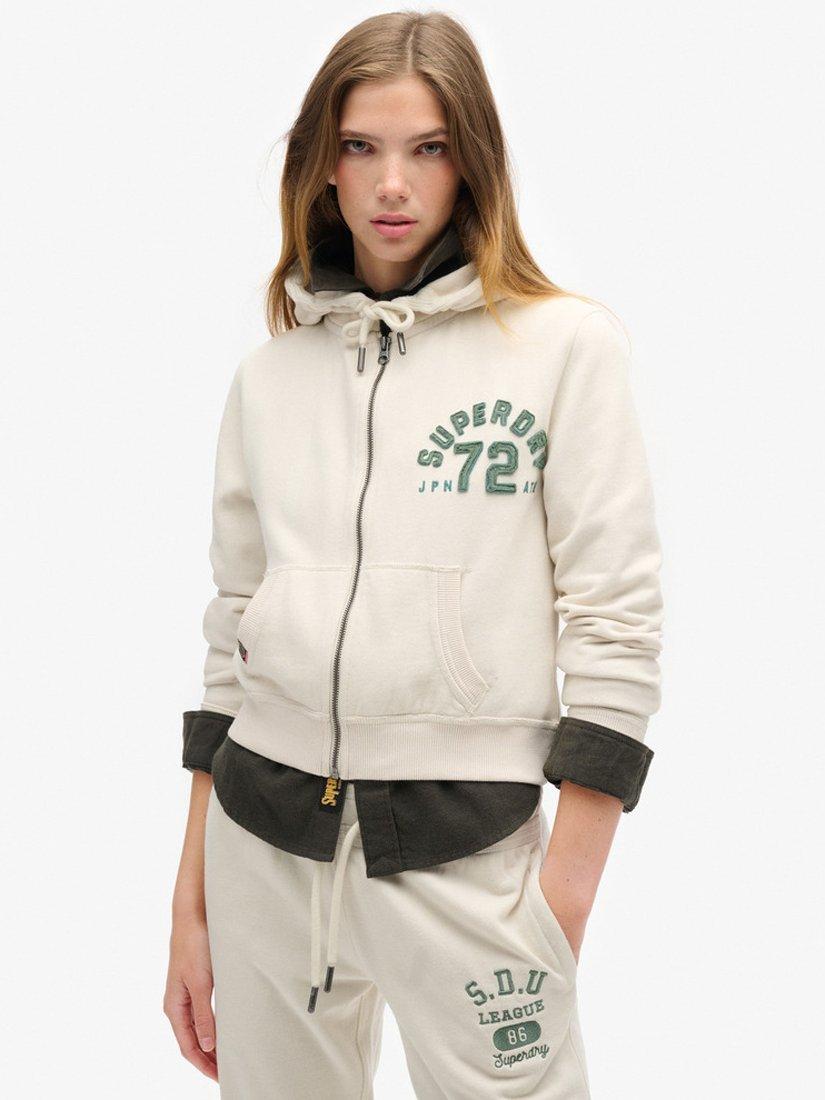 Superdry cropped hoodie deals