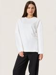 Soaked In Luxury Coreen Cotton Long Sleeve T-Shirt