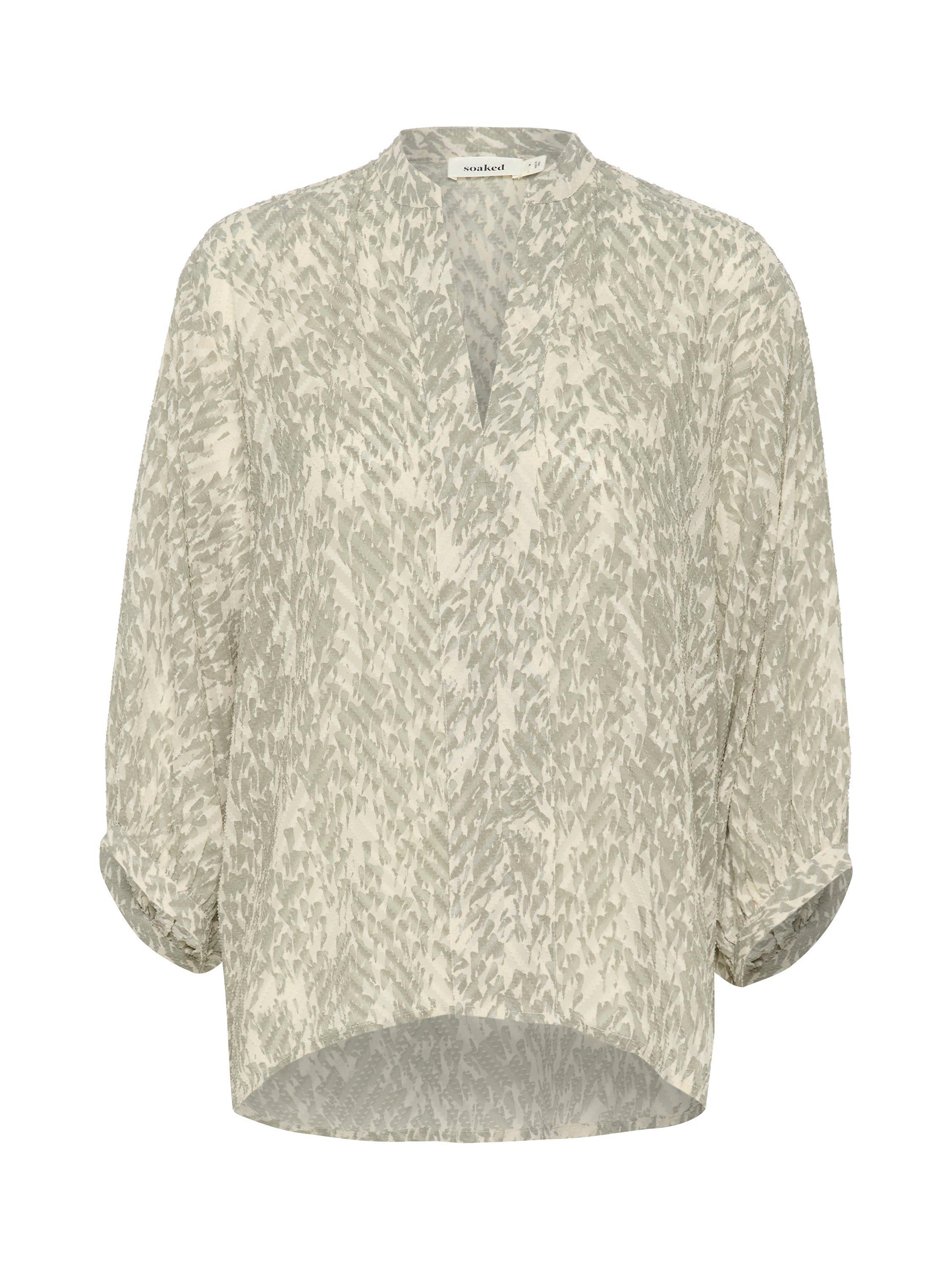 Soaked In Luxury Osaka Blouse, Shadow, XS