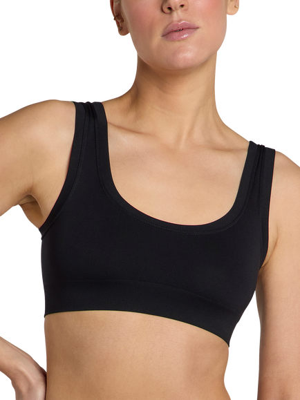 Heist Soft Skin Bralette, Black