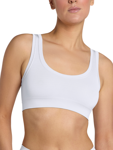 Heist Soft Skin Bralette, Pure White