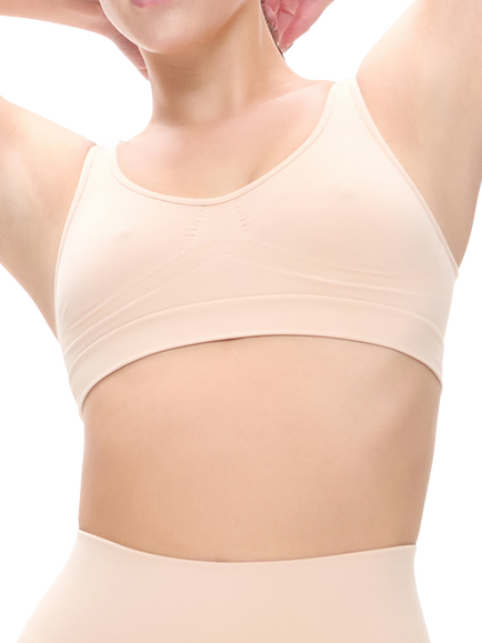 Heist Contour Seamless Bralette, Almond