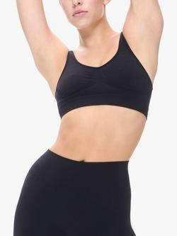 Heist Contour Seamless Bralette, Black