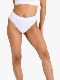 Heist Softskin Smooth Thong, Pure White, Pure White