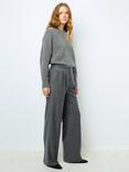 Gerard Darel Nia Tailored Wool Blend Trousers, Grey