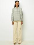 Gerard Darel Belle Checked Shirt, Grey