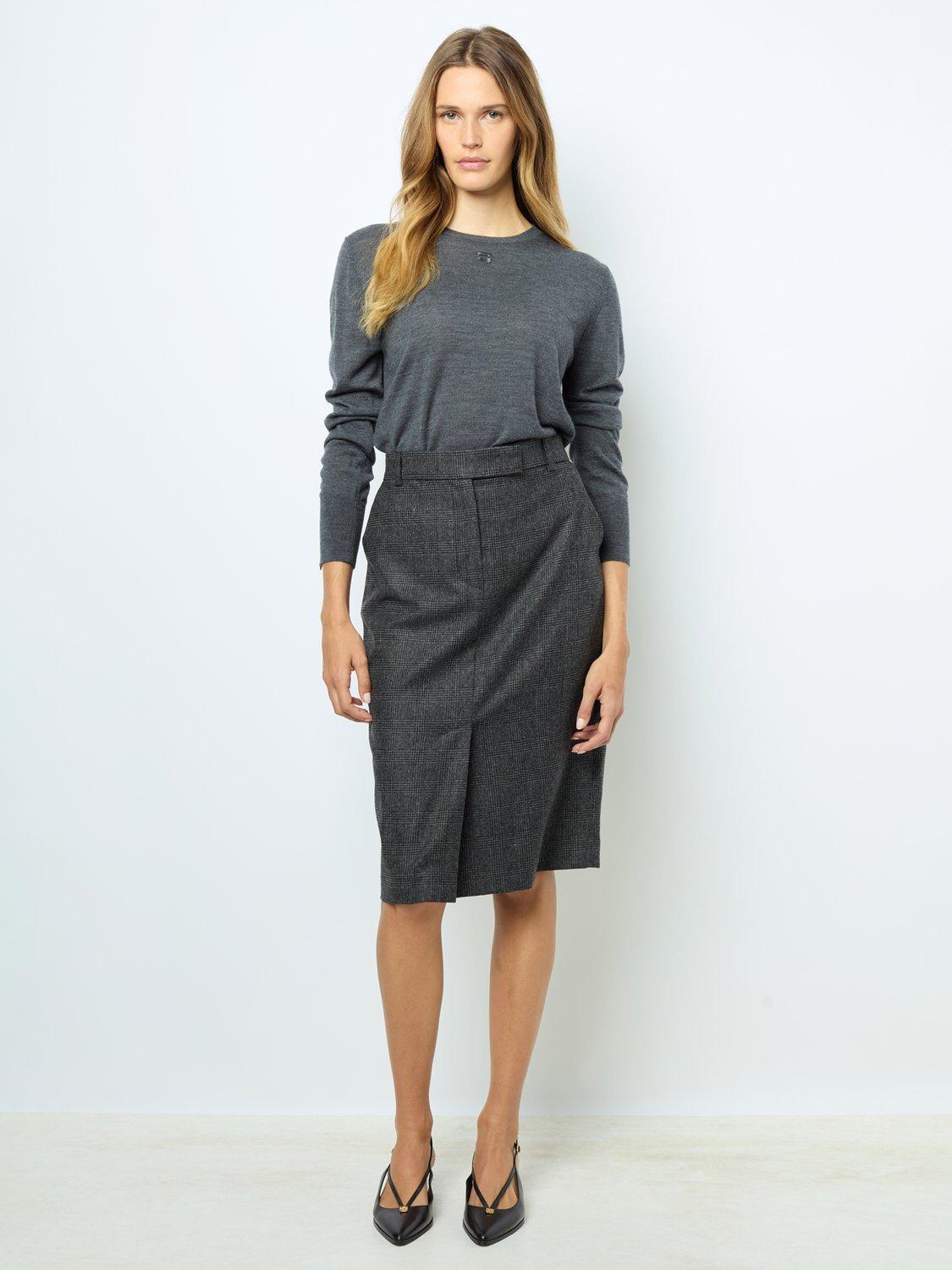 John lewis grey pencil skirt 2025