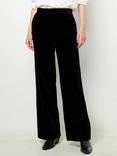 Gerard Darel Nora Velour Straight Trousers