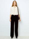 Gerard Darel Nora Velour Straight Trousers