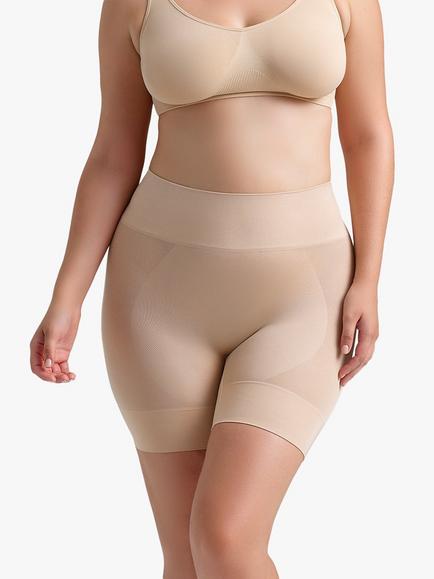 Ambra Curvesque Comfort Anti-Chafing Shorts, Nude
