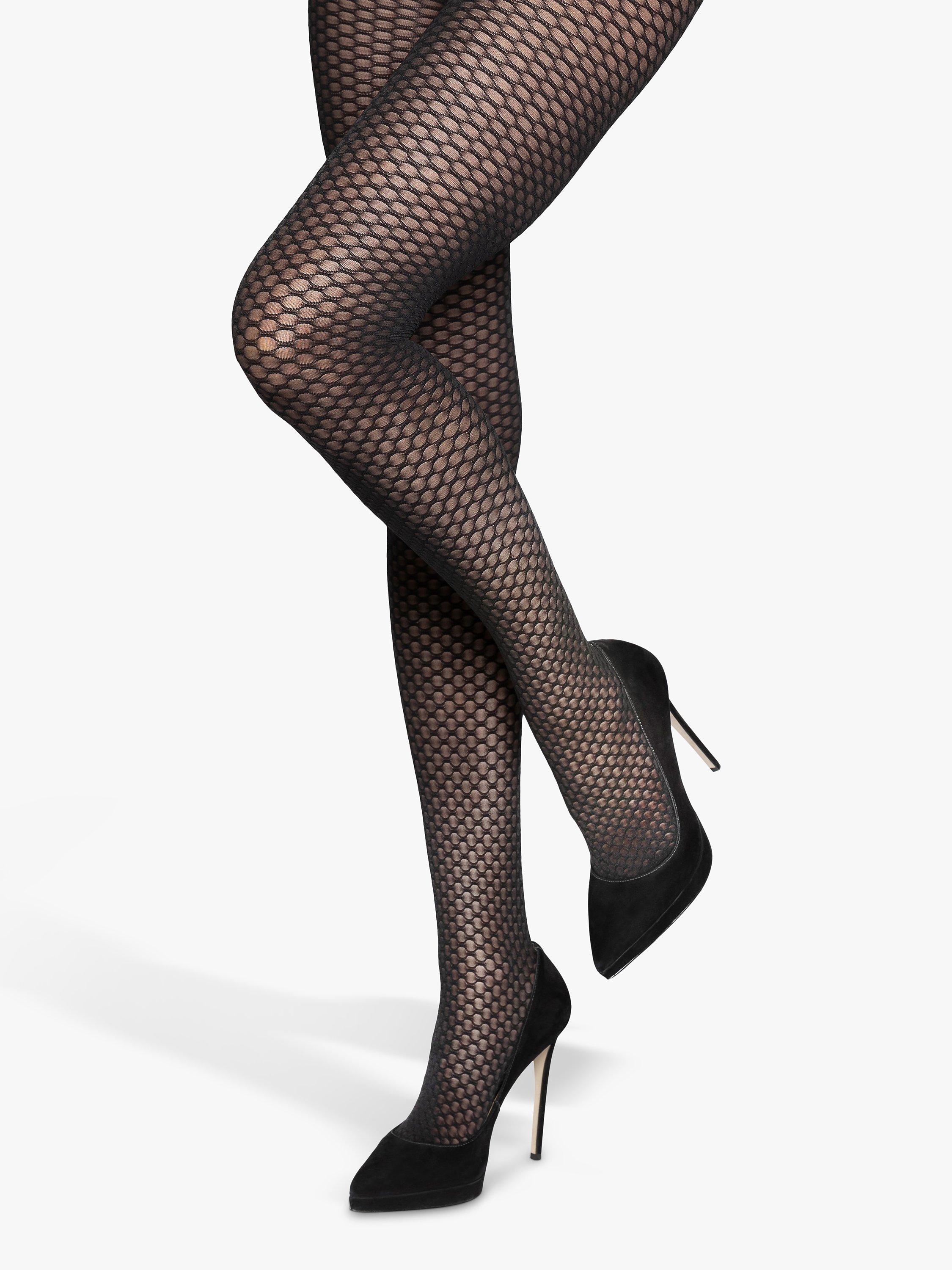 Charnos Honeycomb Tights Black