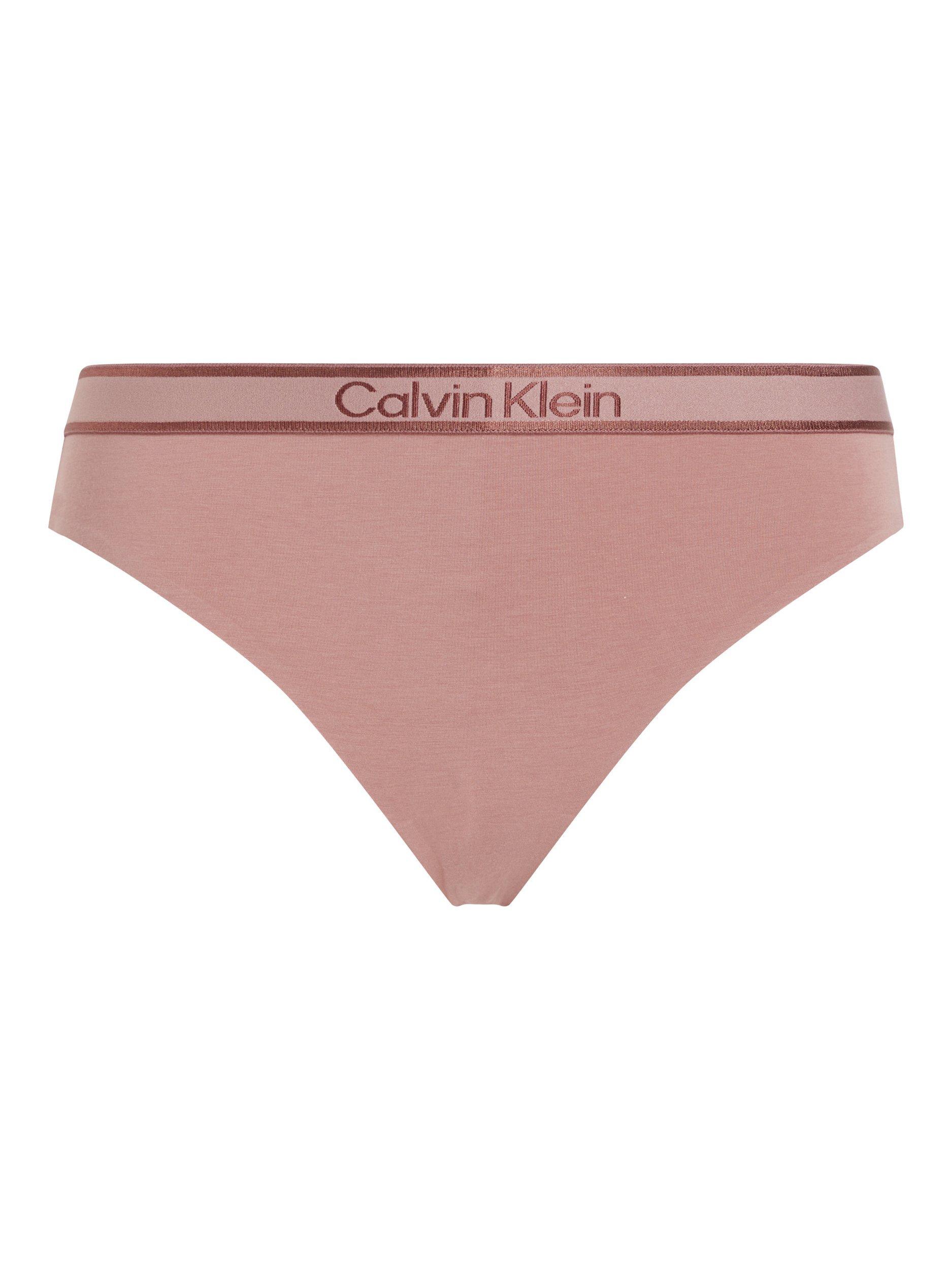 Calvin Klein Organic Cotton Blend Bikini Knickers, Apple Butter