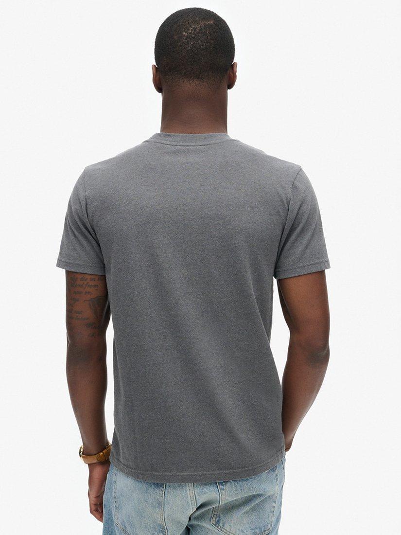 Product image 2 of 6, which shows Superdry Great Outdoors Graphic T-Shirt, Granite Grey Marl, S