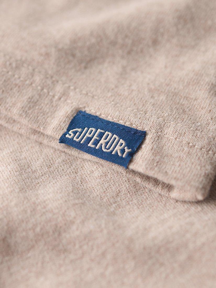 Product image 4 of 6, which shows Superdry Great Outdoors Graphic T-Shirt, Lavin Beige Marl, S