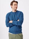 Aubin Westbourne Merino Wool Jumper, Cornflower Blue