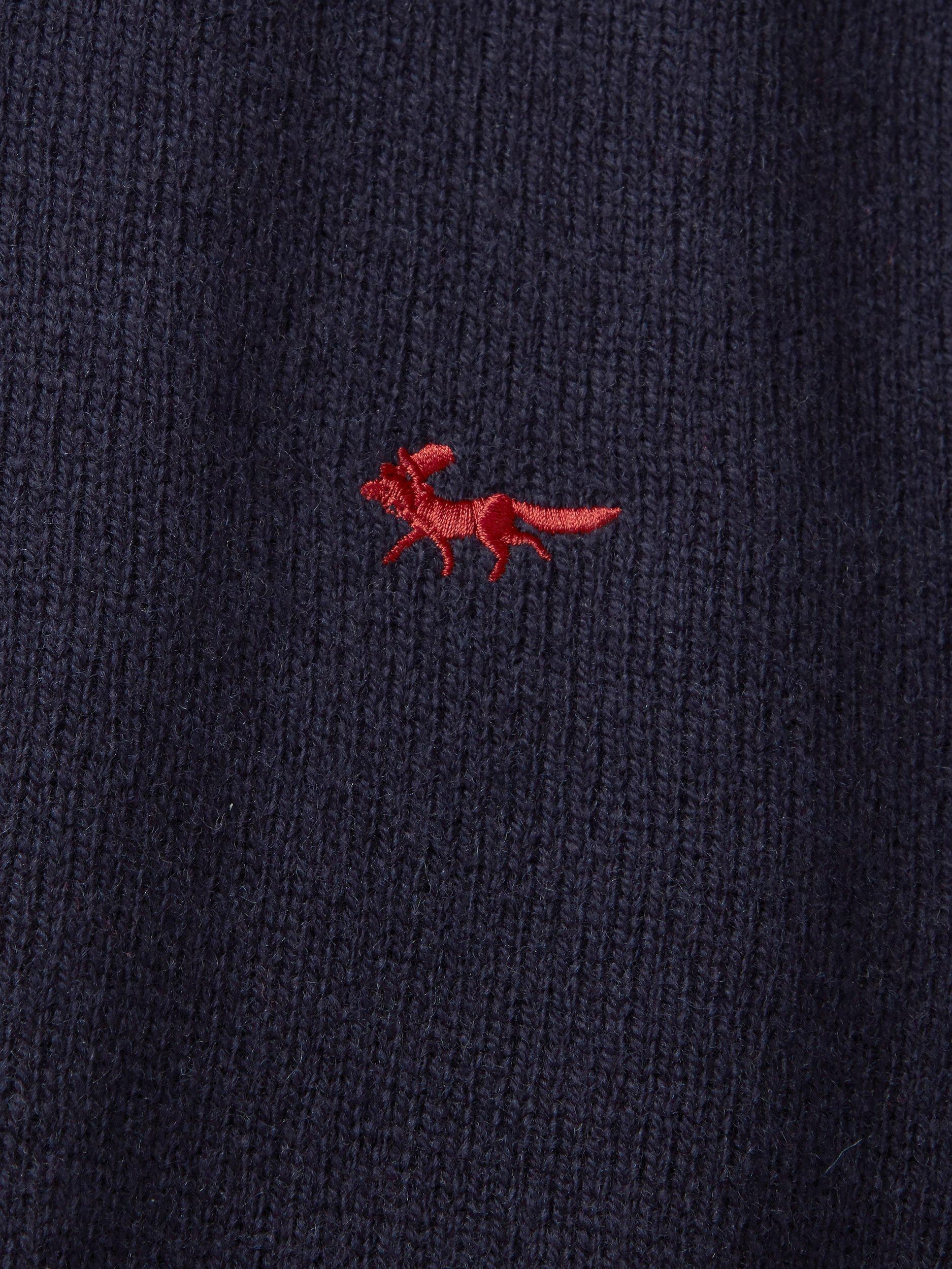 Product image 5 of 8, which shows Aubin Westbourne Merino Wool Jumper, Navy, L