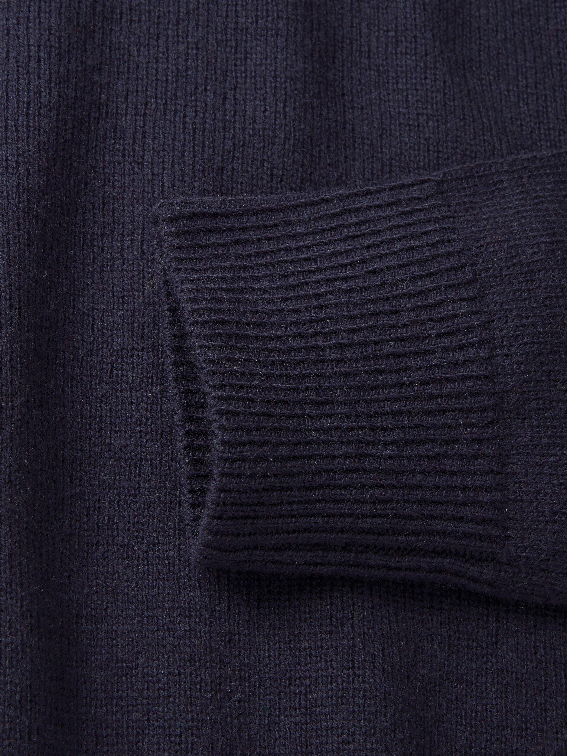 Product image 6 of 8, which shows Aubin Westbourne Merino Wool Jumper, Navy, L