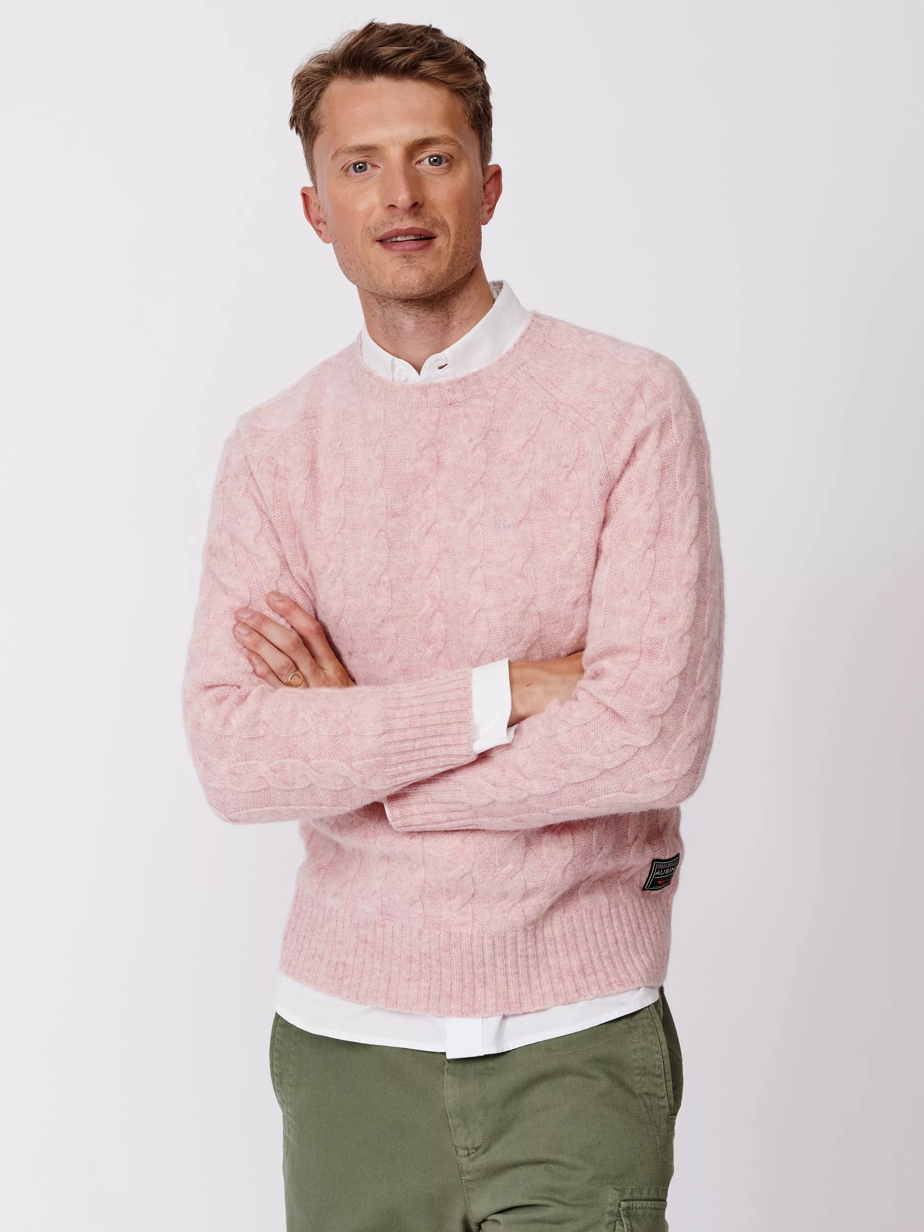 Men s Pink Jumpers Cardigans John Lewis Partners