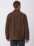 Aubin Nettleham Check Wool Blend Jacket, Brown