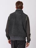 Aubin Hanworth Wool Blend Gilet, Charcoal