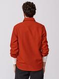 Aubin Lyaghts Wool Overshirt, Aubin Red