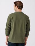 Aubin George Long Sleeve T-Shirt, Olive