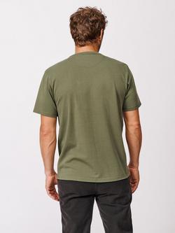 Aubin Newburgh Relaxed T-Shirt - view 2, Khaki