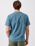 Aubin Newburgh Relaxed Pocket T-Shirt, Airforce Blue