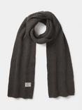 Aubin Heriot Waffle Wool Scarf, Khaki