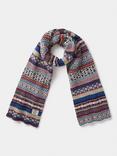 Aubin Haven Wool Fair Isle Scarf, Multi