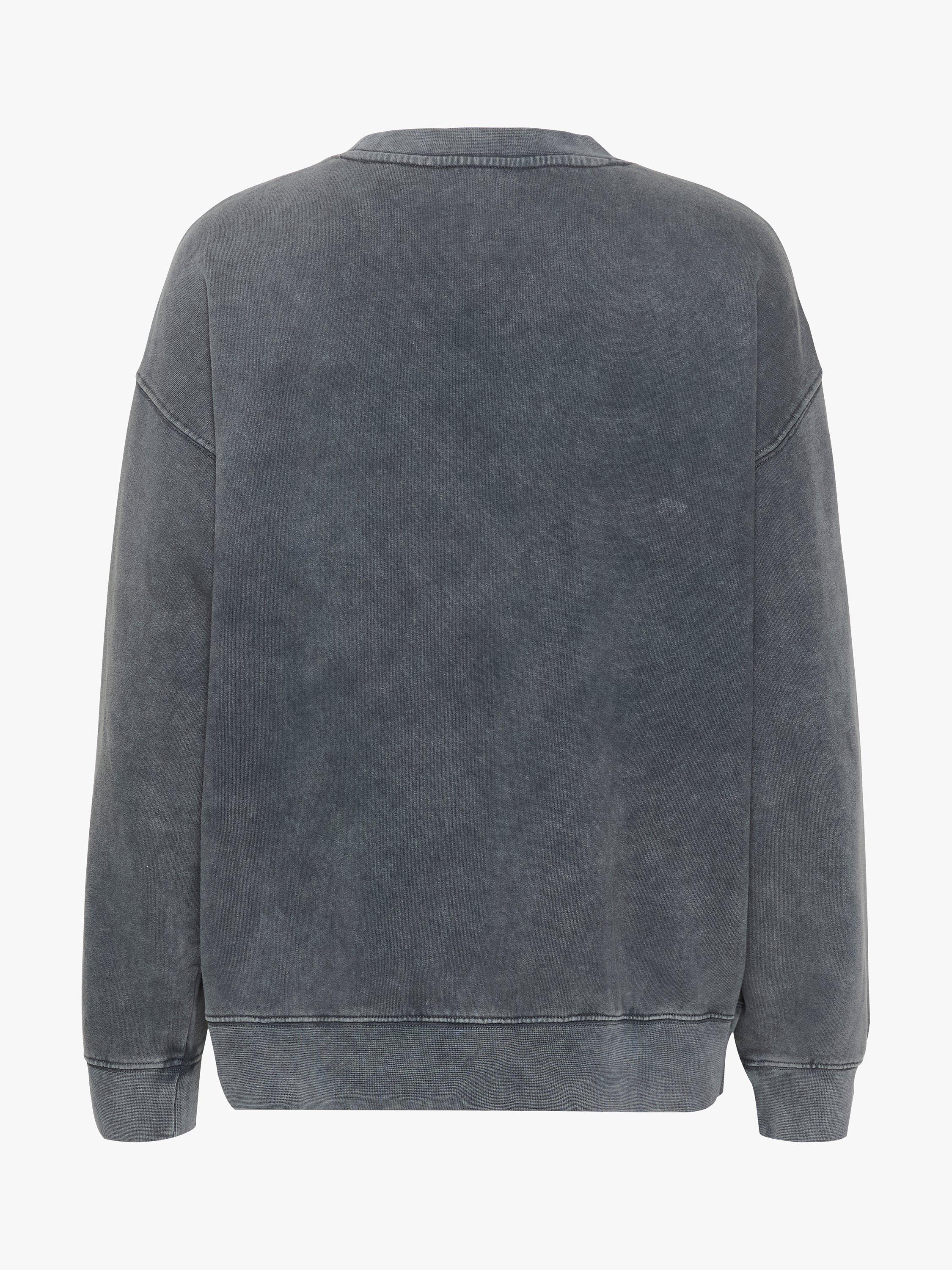Product image 5 of 5, which shows MY ESSENTIAL WARDROBE Diego Sweatshirt, Dark Grey Wash, L