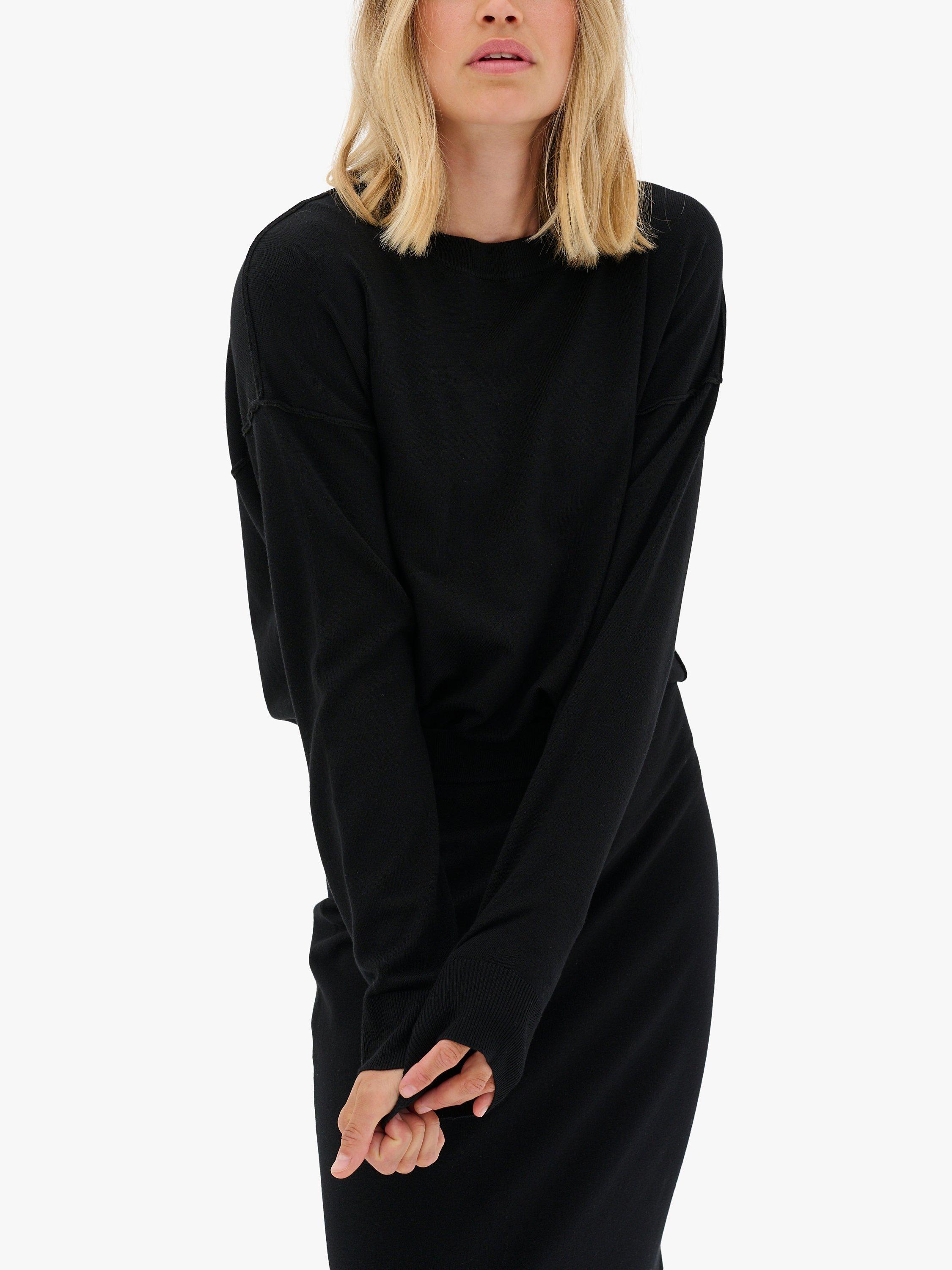Product image 1 of 5, which shows MY ESSENTIAL WARDROBE Emma Jumper, Black, XS